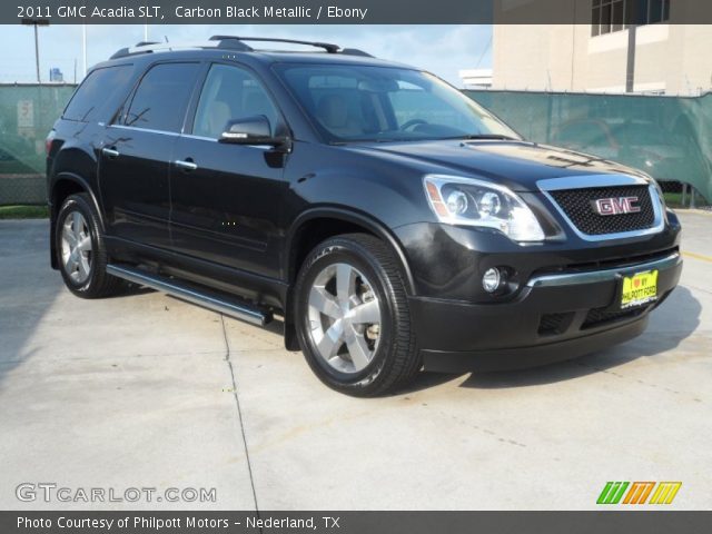 2011 GMC Acadia SLT in Carbon Black Metallic