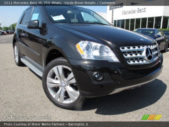 2011 Mercedes-Benz ML 350 4Matic in Verde Brook Metallic