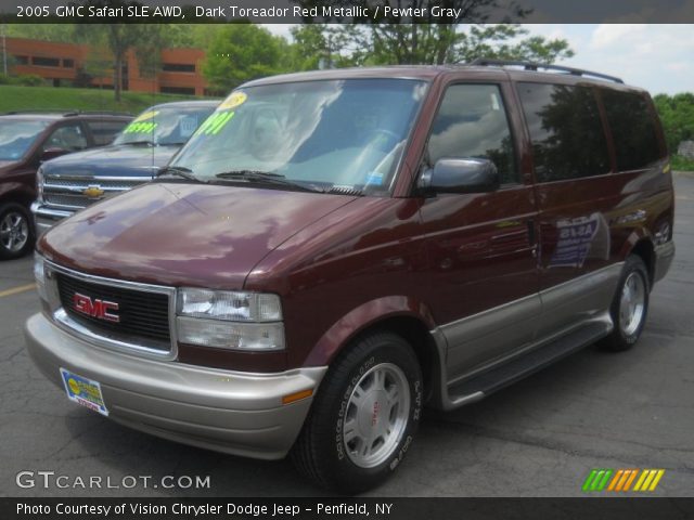 2005 GMC Safari SLE AWD in Dark Toreador Red Metallic