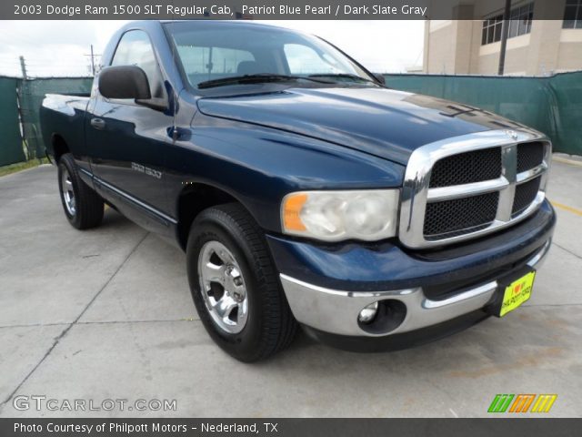 2003 Dodge Ram 1500 SLT Regular Cab in Patriot Blue Pearl