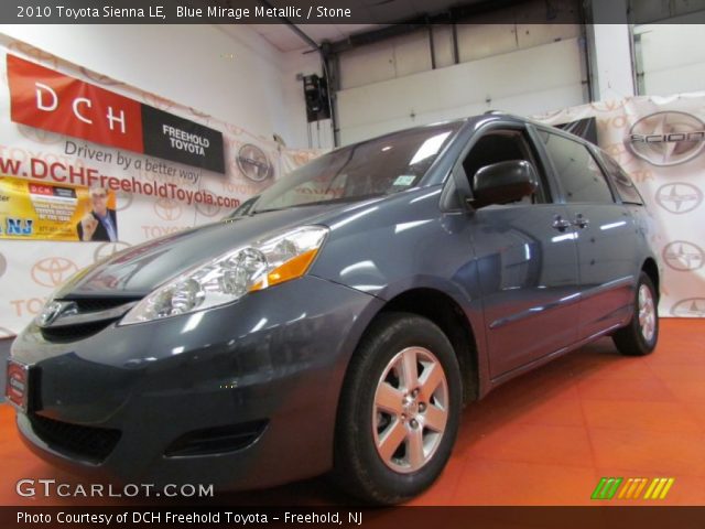 2010 Toyota Sienna LE in Blue Mirage Metallic