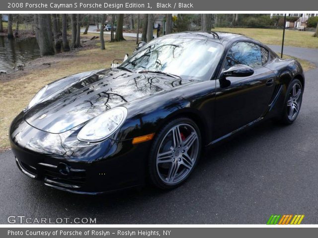 2008 Porsche Cayman S Porsche Design Edition 1 in Black