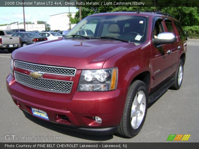 2008 Chevrolet Tahoe LTZ 4x4 in Deep Ruby Metallic