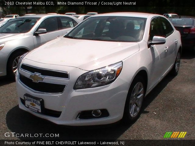 2013 Chevrolet Malibu ECO in White Diamond Tricoat