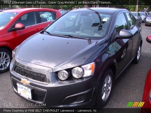 2012 Chevrolet Sonic LS Sedan in Cyber Gray Metallic