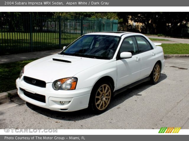 2004 Subaru Impreza WRX Sedan in Aspen White