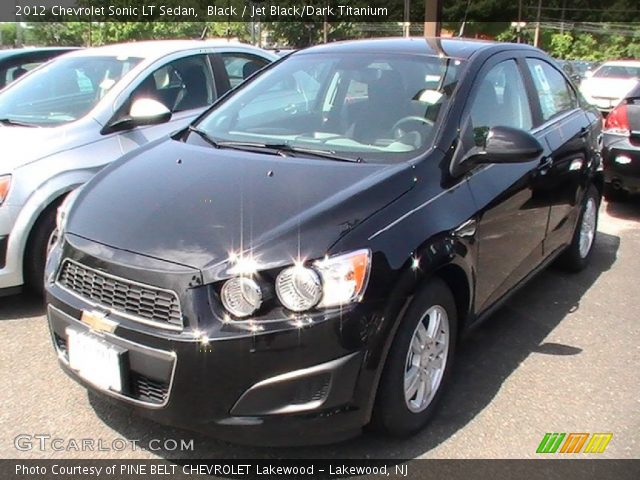 2012 Chevrolet Sonic LT Sedan in Black