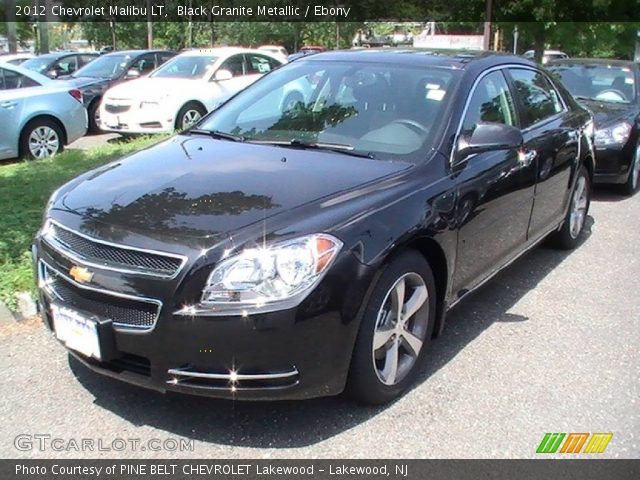 2012 Chevrolet Malibu LT in Black Granite Metallic