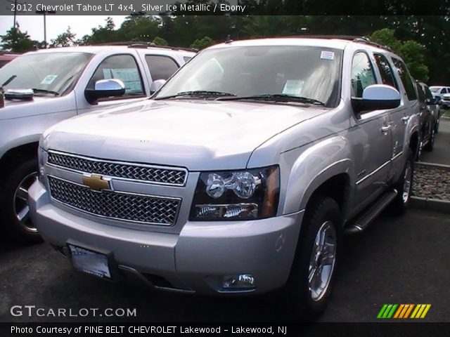 2012 Chevrolet Tahoe LT 4x4 in Silver Ice Metallic