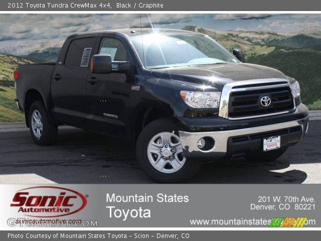 2012 Toyota Tundra CrewMax 4x4 in Black