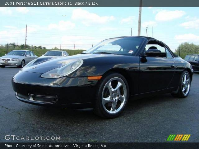 2001 Porsche 911 Carrera Cabriolet in Black