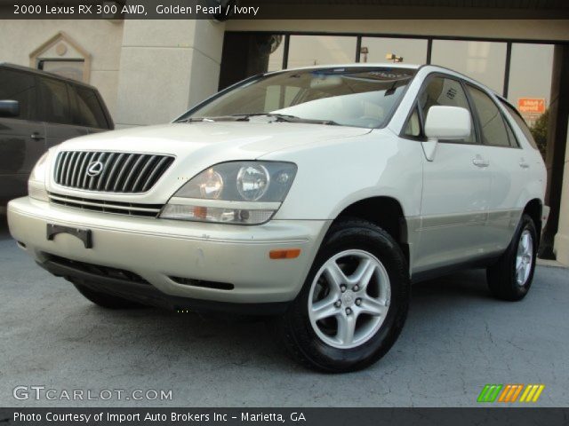 2000 Lexus RX 300 AWD in Golden Pearl