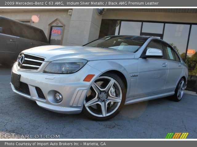 2009 Mercedes-Benz C 63 AMG in Iridium Silver Metallic