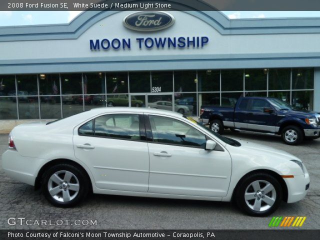 2008 Ford Fusion SE in White Suede