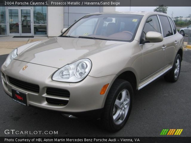 2004 Porsche Cayenne S in Prosecco Metallic