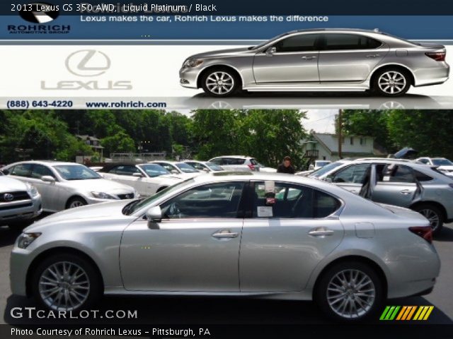 2013 Lexus GS 350 AWD in Liquid Platinum