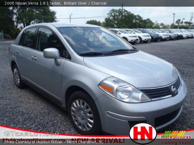 2008 Nissan Versa 1.8 S Sedan in Brilliant Silver