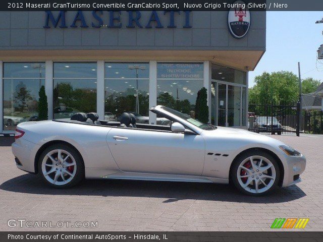 2012 Maserati GranTurismo Convertible GranCabrio Sport in Nuovo Grigio Touring (Silver)