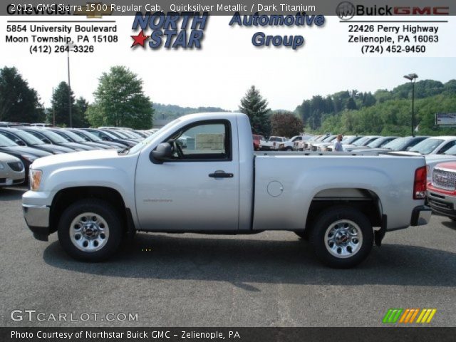 2012 GMC Sierra 1500 Regular Cab in Quicksilver Metallic