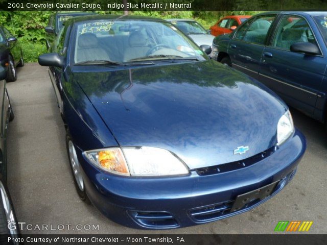 2001 Chevrolet Cavalier Coupe in Indigo Blue Metallic