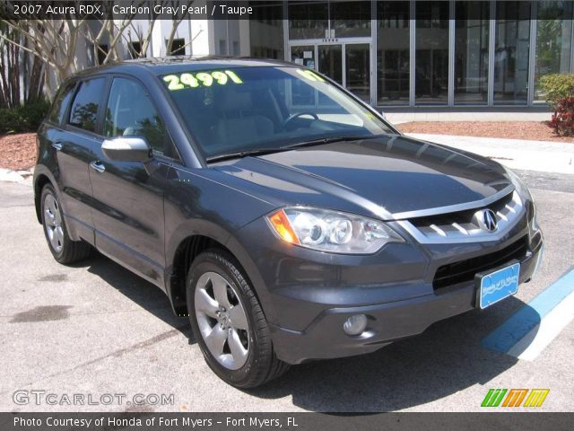 2007 Acura RDX  in Carbon Gray Pearl