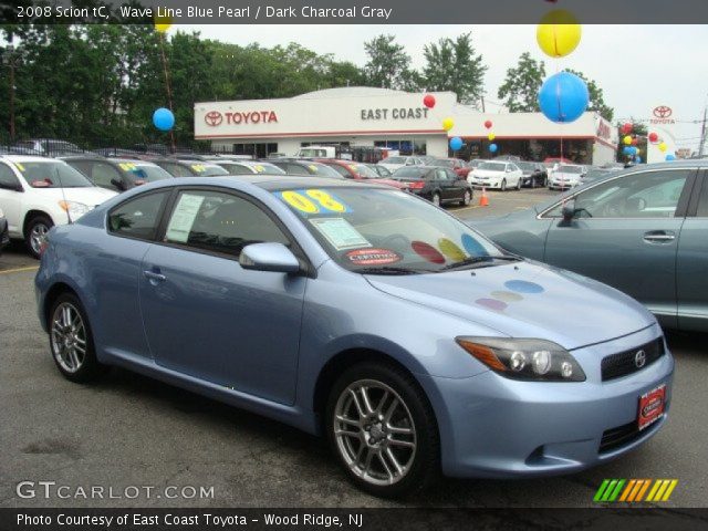 2008 Scion tC  in Wave Line Blue Pearl