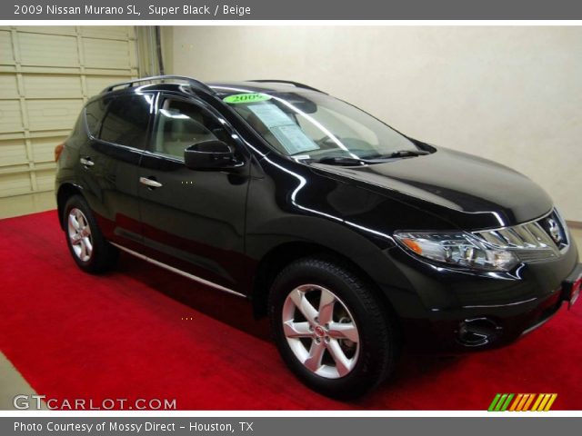 2009 Nissan Murano SL in Super Black