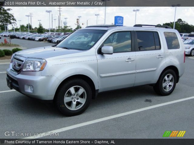 2010 Honda Pilot EX-L in Alabaster Silver Metallic