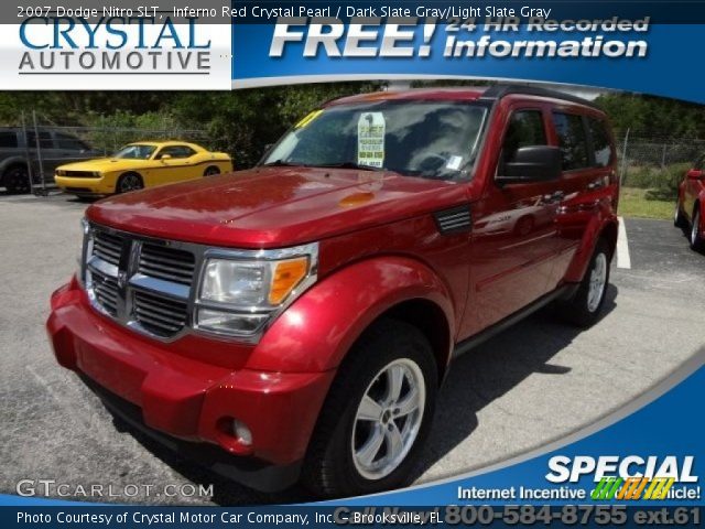 2007 Dodge Nitro SLT in Inferno Red Crystal Pearl