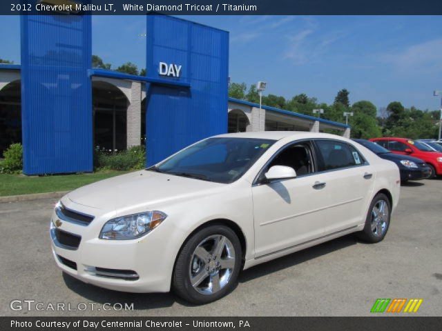 2012 Chevrolet Malibu LT in White Diamond Tricoat