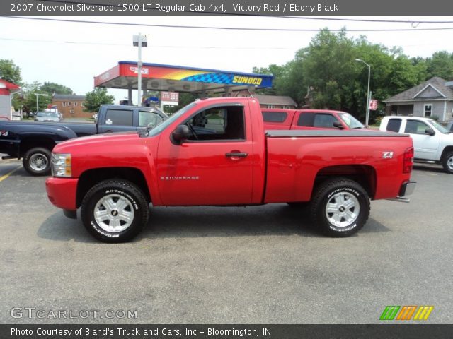 2007 Chevrolet Silverado 1500 LT Regular Cab 4x4 in Victory Red