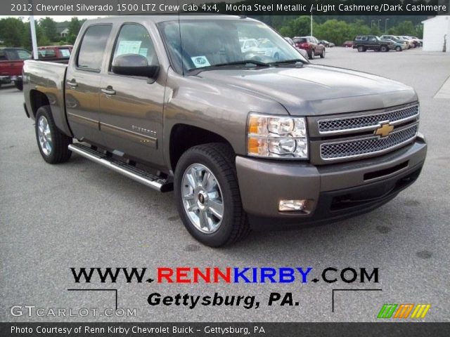 2012 Chevrolet Silverado 1500 LTZ Crew Cab 4x4 in Mocha Steel Metallic