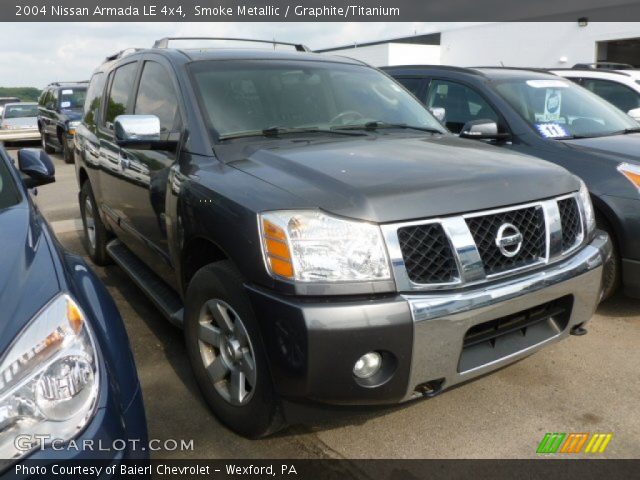2004 Nissan Armada LE 4x4 in Smoke Metallic