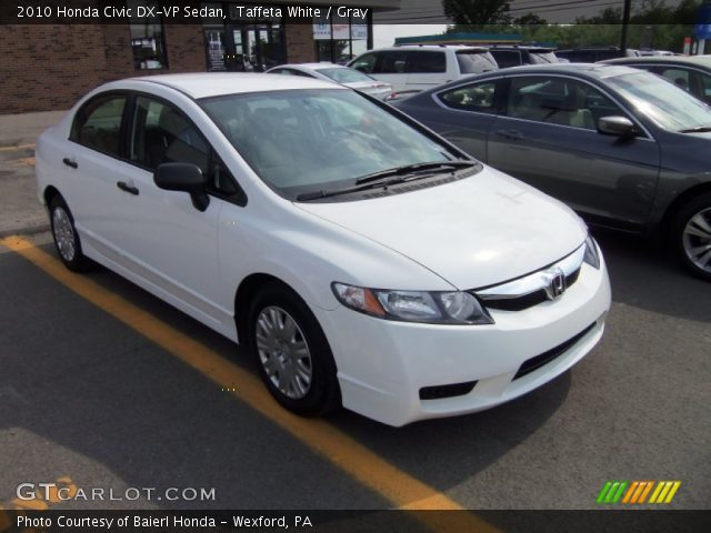 2010 Honda Civic DX-VP Sedan in Taffeta White