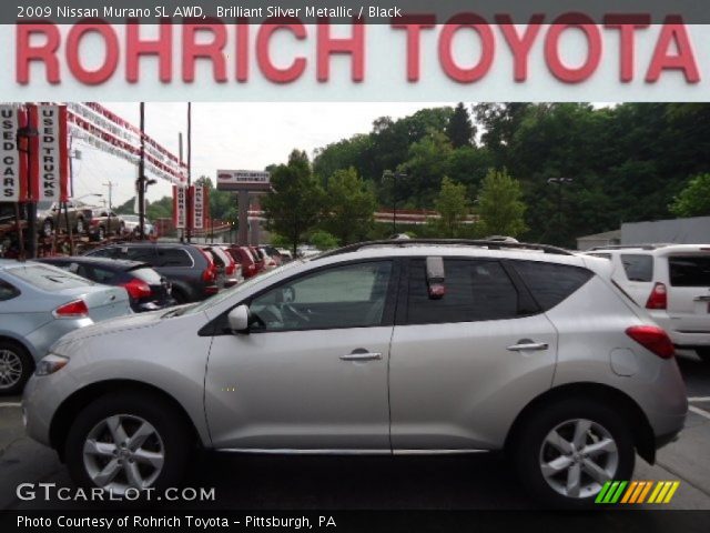2009 Nissan Murano SL AWD in Brilliant Silver Metallic