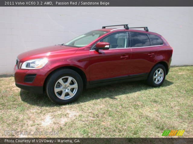 2011 Volvo XC60 3.2 AWD in Passion Red