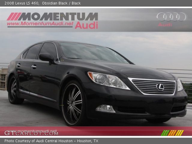 2008 Lexus LS 460 in Obsidian Black