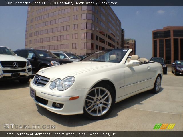 2009 Mercedes-Benz CLK 350 Cabriolet in Arctic White