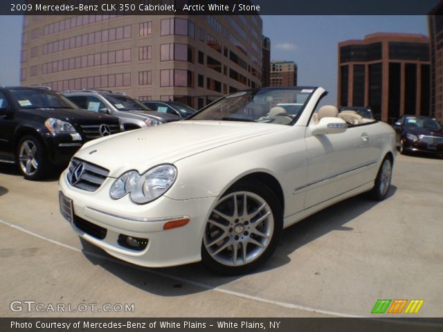 2009 Mercedes-Benz CLK 350 Cabriolet in Arctic White