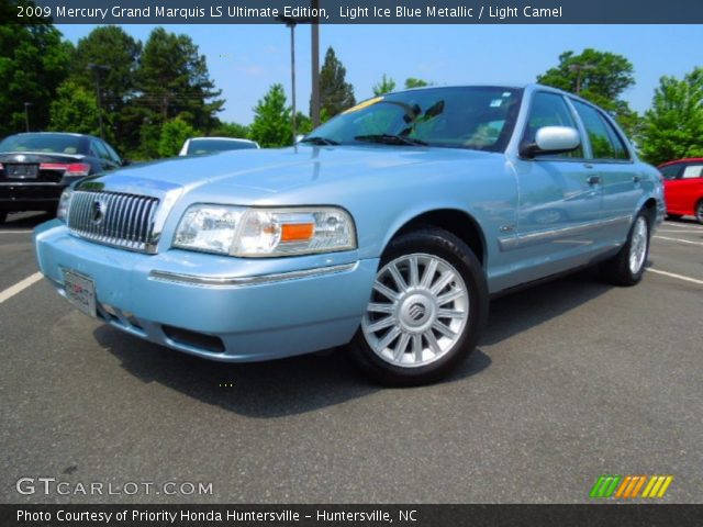 2009 Mercury Grand Marquis LS Ultimate Edition in Light Ice Blue Metallic