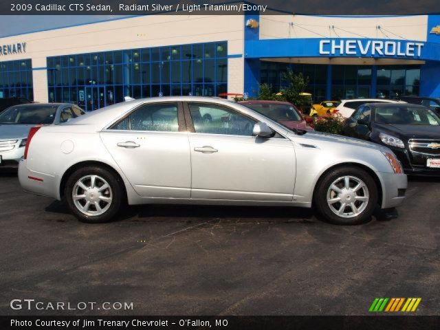 2009 Cadillac CTS Sedan in Radiant Silver