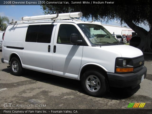 2008 Chevrolet Express 1500 Commercial Van in Summit White