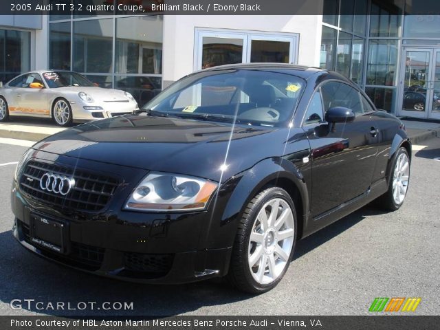 2005 Audi TT 3.2 quattro Coupe in Brilliant Black