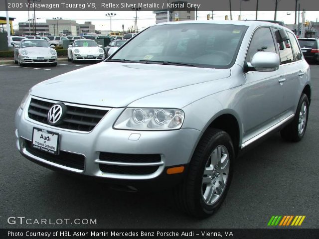 2005 Volkswagen Touareg V8 in Reflex Silver Metallic