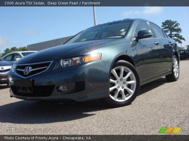 2006 Acura TSX Sedan in Deep Green Pearl