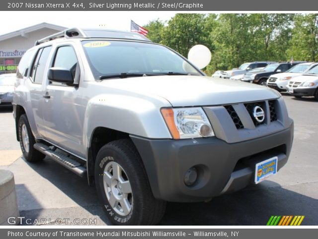 2007 Nissan Xterra X 4x4 in Silver Lightning Metallic