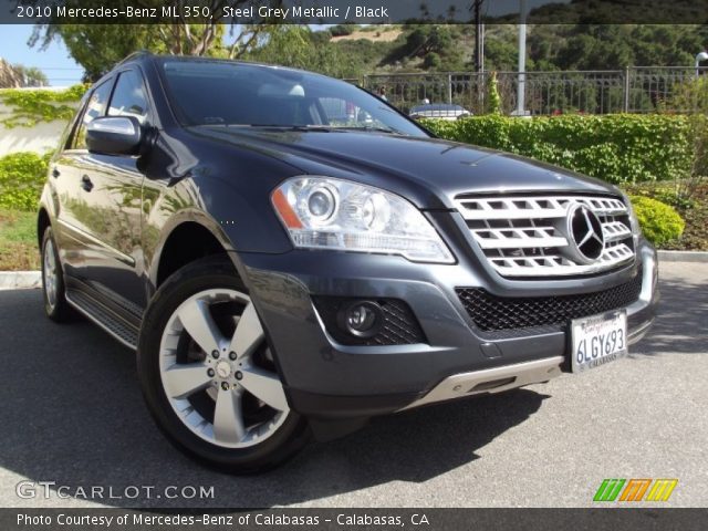 2010 Mercedes-Benz ML 350 in Steel Grey Metallic