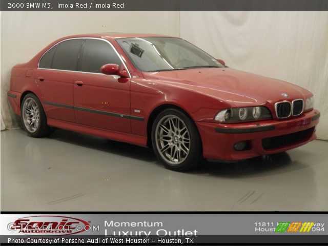 2000 BMW M5  in Imola Red