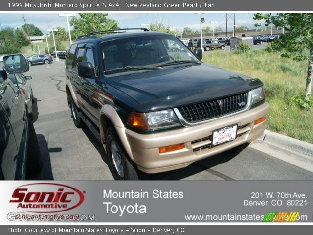 1999 Mitsubishi Montero Sport XLS 4x4 in New Zealand Green Pearl