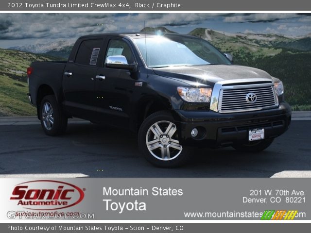 2012 Toyota Tundra Limited CrewMax 4x4 in Black